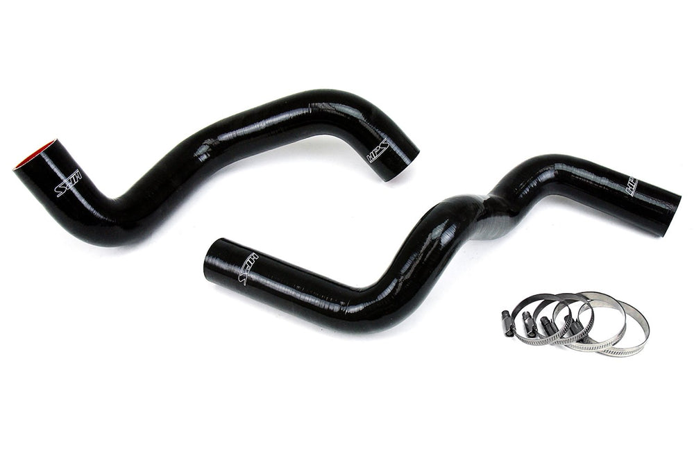 HPS Performance Black Reinforced Silicone Radiator Hose Kit Coolant for Dodge 96-02 Viper