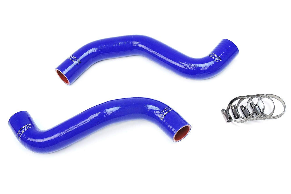 HPS Performance Blue Reinforced Silicone Radiator Hose Kit Coolant for Toyota 96-02 4Runner V6 3.4L Automatic Trans.