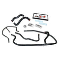 HPS Performance Reinforced Black Silicone Radiator + Heater Hose Kit Coolant for Chevy 09-13 Corvette 6.2L V8