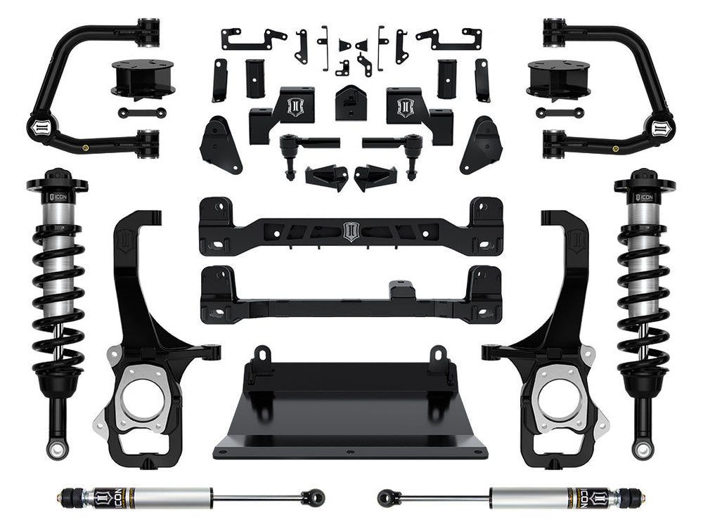 2022-2023 Toyota Tundra 6 Inch Lift Stage 2 Suspension System With Tubular Upper Control Arms Icon Vehicle Dynamics