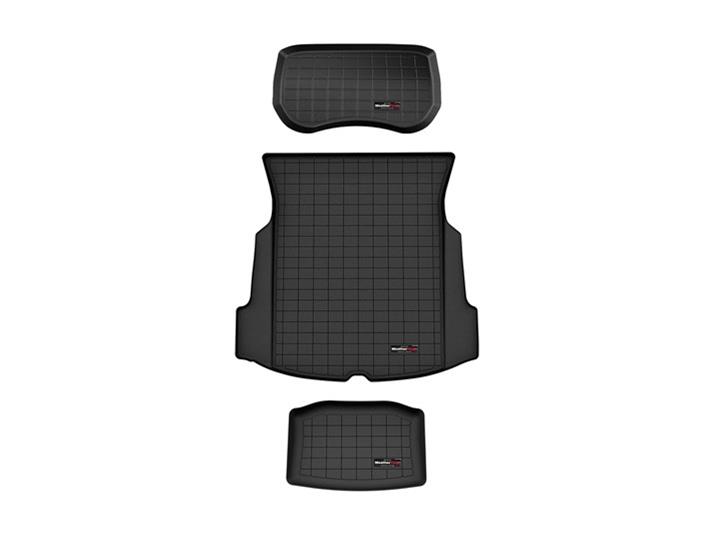 WeatherTech 2017+ Tesla Model 3 Front and Rear Cargo Liner - Black