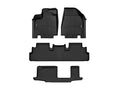 WeatherTech 2022 Nissan Pathfinder / Infiniti QX60 - 7 Seater Complete Floor Liner Set - Black