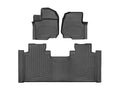 WeatherTech 2015+ Ford F-150 SuperCrew / SuperCab Front & Rear Floorliner HP - Black
