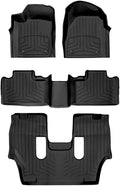 WeatherTech Black Front Rear Rear FloorLiner HP Fits -20-25 Durango 449301IM-44324-4-5IM