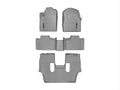 WeatherTech Grey Front Rear and Rear Floorliners Fits -20-14 Durango 464851-46324-4-5