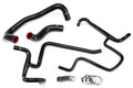 HPS Performance Black Reinforced Silicone Radiator + Heater Hose Kit for Chrysler 2005-2010 300C SRT8 6.1L V8