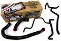 HPS Performance Black Reinforced Silicone Radiator + Heater Hose Kit for Chrysler 2005-2010 300C SRT8 6.1L V8