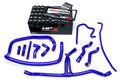 ***Discontinued***HPS Performance Blue Reinforced Silicone Heater Hose Kit Coolant for BMW 96-99 E36 M3 Left Hand Drive