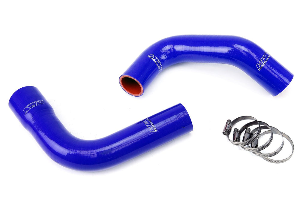 HPS Performance Blue Reinforced Silicone Radiator Hose Kit Coolant for Jeep 76-86 CJ7 4.2L