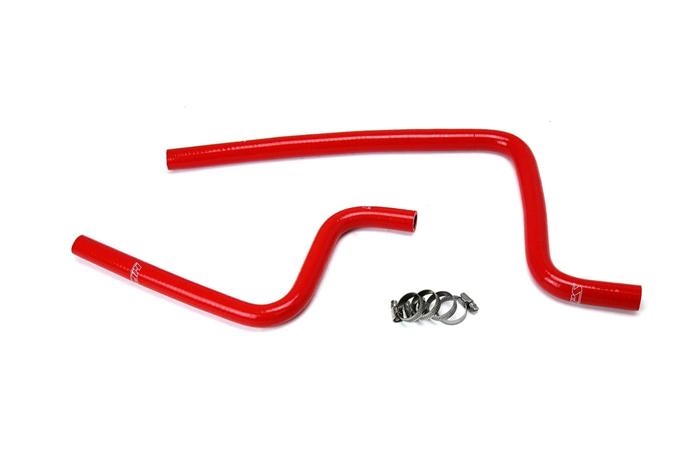 HPS Performance Reinforced Red Silicone Heater Hose Kit Coolant for Jeep 97-02 Wrangler TJ 2.5L 4Cyl