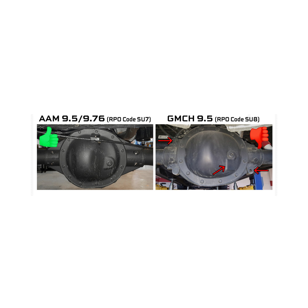 DIFF COVER AAM 9.5, 9.76-BLACK