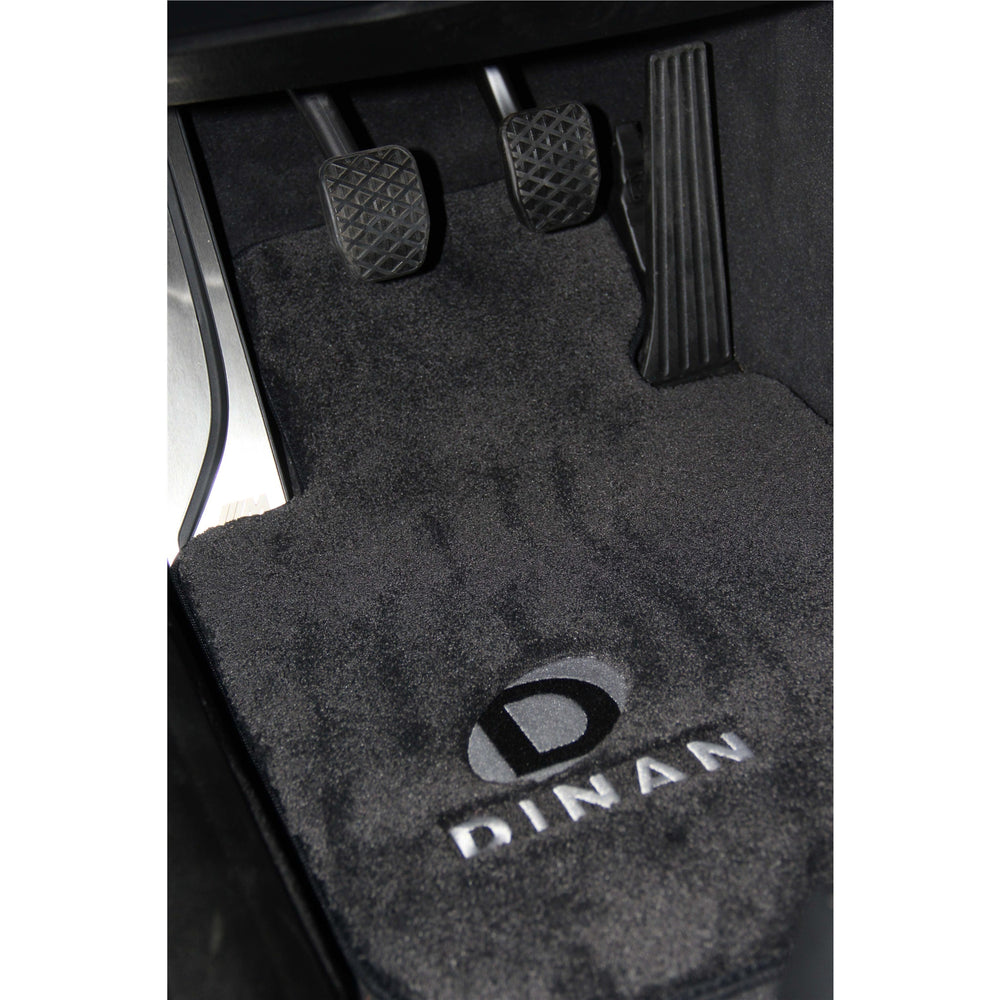 F13 MATS; BLACK W/ SILVER LOGO