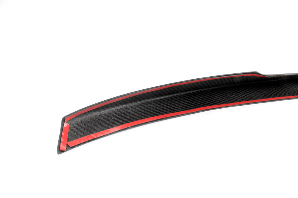 CARBON REAR DECK SPOILER; M3 F