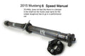 DSS Ford 15-17 Mustang GT 6-Speed (TR6060) 1-Piece 3.5in Aluminum Shaft FDSH55-A-60-1