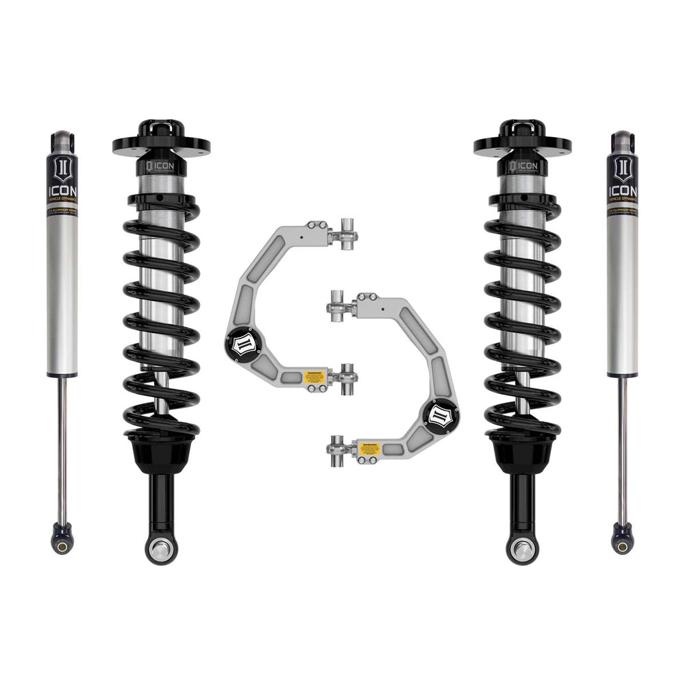 2021-2024 Ford F-150 Tremor 2.5-3 Inch Lift Stage 2 Suspension System Billet W/ Leaf Packs Icon Vehicle Dynamics