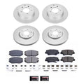 Power Stop 09-10 Hyundai Sonata Front and Rear Z17 Coated Brake Kit