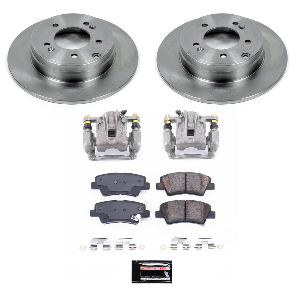 Power Stop 09-10 Hyundai Sonata Rear Autospecialty Kit w/Cals
