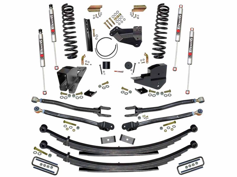 Skyjacker 6 In. Suspension Lift Kit 4-Link w/ M95 Monotube Shocks