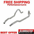 Pre-Bent Tailpipes Fits 1963-1974 Mopar A-Body 2.5-Inch Mandrel Bent Aluminized Steel Tailpipes Flowmaster