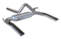 American Thunder Crossmember-Back Exhaust System Fits 1964-1972 Chevrolet El Camino And Gmc Sprint With V8 Engine, 2.5 Inch Aluminized Pipes Aggressive To Moderate Sound Flowmaster