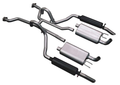 Force Ii Cat-Back Exhaust System 1987-1993 Ford F-250/F-350 Trucks With A 7.5L Engine And A 2.50-Inch Catalytic Converter Moderate Sound Flowmaster