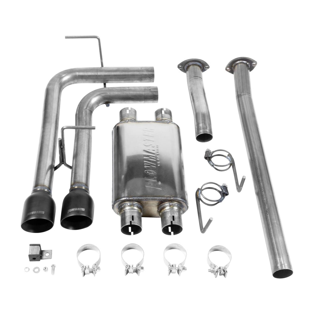 Flow Fx Cat-Back Exhaust System 2009-2021 Toyota Tundra 4.6L, 4.7L And 5.7L Engines Aggressive To Moderate Sound Flowmaster