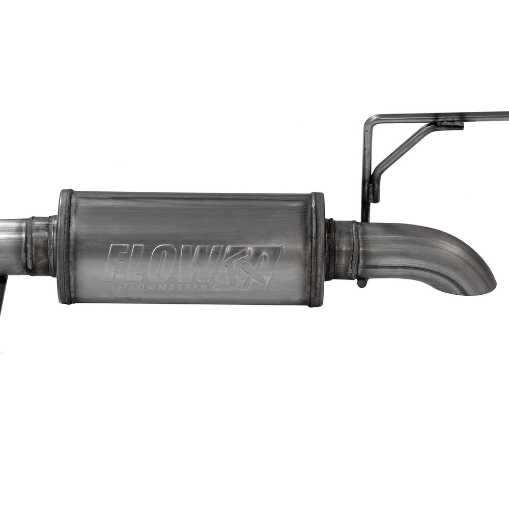 Flow Fx Extreme Cat-Back Exhaust System 2020-2025 Jeep Gladiator Jt 3.6L Flow Fx Extreme Stainless Steel 3.0 Inch Cat-Back System Flowmaster
