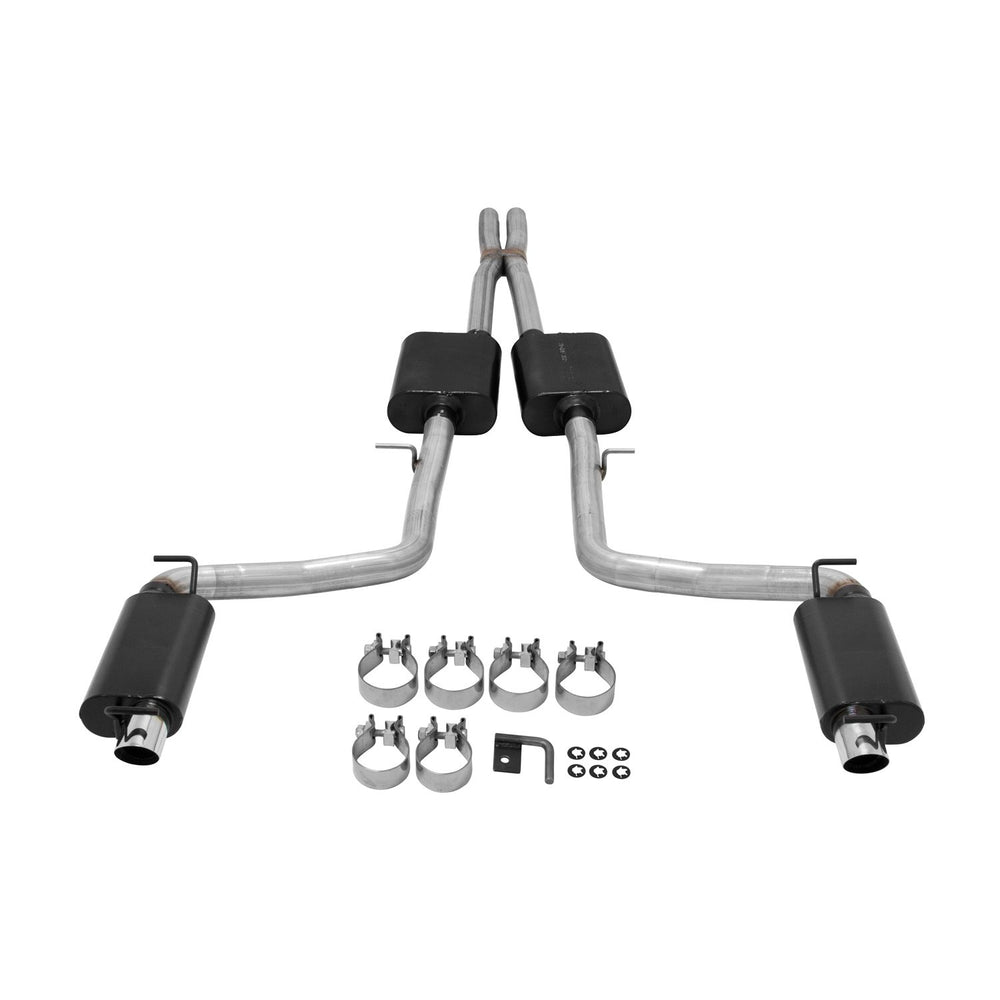 American Thunder Cat-Back Exhaust System 2015-2023 Dodge Charger Se, Sxt & Chrysler 300S With 3.6L Engine Fits 2Wd And Awd Models With Rectangular Exhaust Bezels Aggressive To Moderate Sound Flowmaster