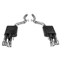American Thunder Axle-Back Exhaust System Fits 2018-2023 Mustang Gt 5.0L With Factory Active Performance Exhaust Valves Aggressive To Moderate Sound Flowmaster
