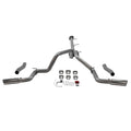 Outlaw Cat-Back Exhaust System Fits 2020-2026 Silverado/Sierra 2500Hd/3500Hd 6.6L Gas V8, Outlaw Series, 3.50 Inch To Dual 3.00 Inch Cat-Back, Dual Rear Exit, Stainless Steel Exhaust System Flowmaster