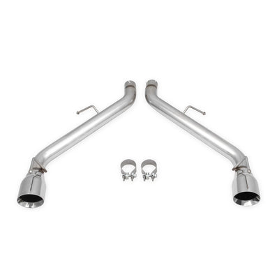 Axle-Back Exhaust System Fits 2016-2024 Camaro 2.0L/3.6L 2.25 Inch Stainless Steel Non-Muffled Axle-Back Exhaust Kit FlowTech