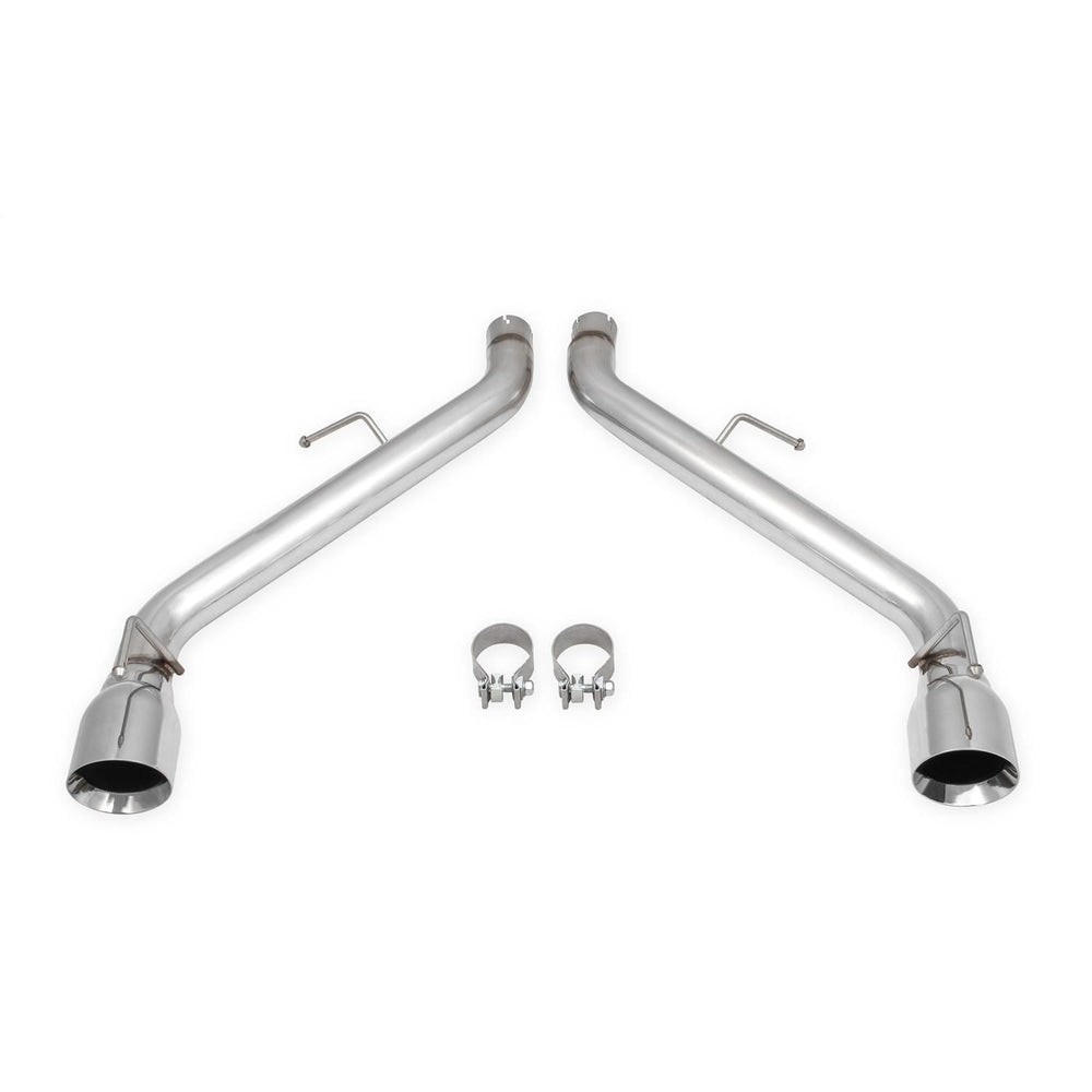 Axle-Back Exhaust System Fits 2016-2024 Camaro 2.0L/3.6L 2.25 Inch Stainless Steel Non-Muffled Axle-Back Exhaust Kit FlowTech