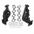 Shorty Headers Black Painted 2000-2003 Dodge Dakota/Durango 2WD & 4WD 4.7L Tube Size 1.5 Inch FlowTech