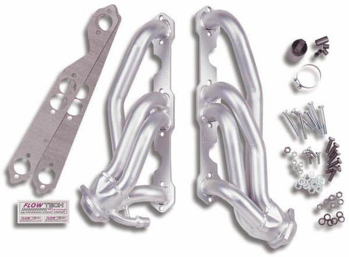 Shorty Headers Ceramic Coated 1996-1999 Chevy/GMC Truck 1500/2500 1996-1997 Suburban 1996-1997 Tahoe/Yukon 5.7L Tube Size 1.5 Inch O.D. W/O A.I.R. Silver Ceramic Coated 50-State Legal Header Carb Eo #D-115-16. FlowTech