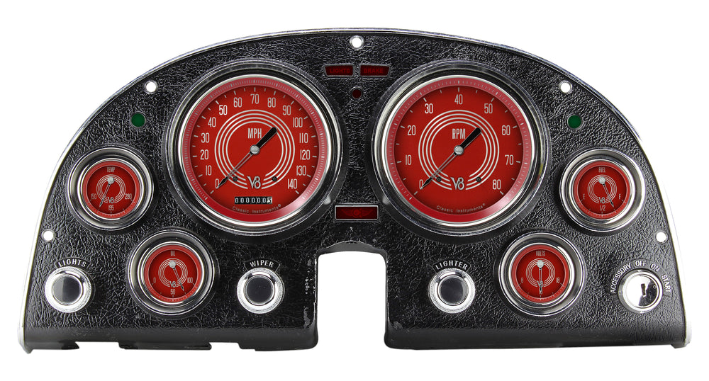 63-67 CORVETTE V8 RED STEELIE-LS