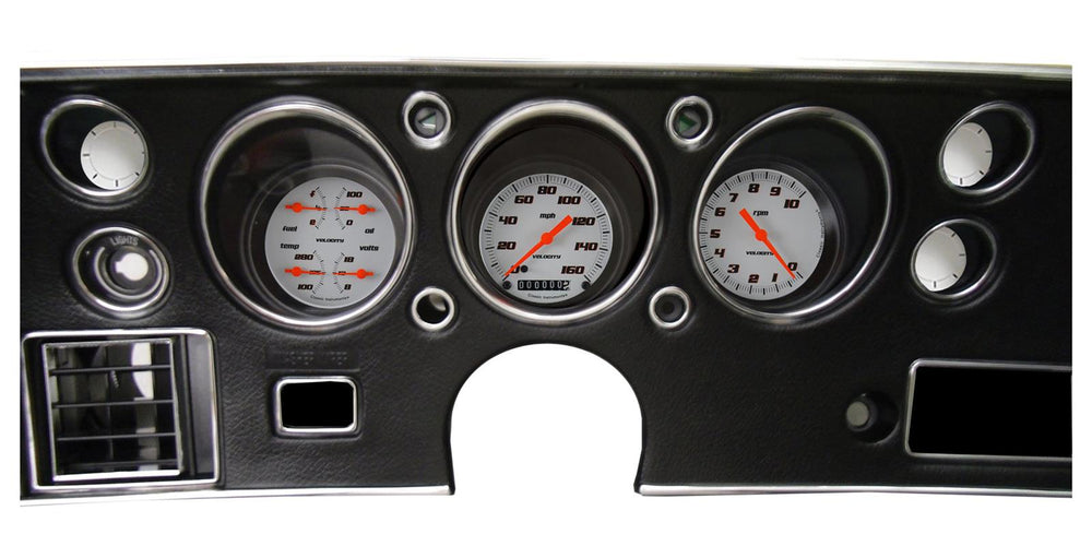 70-72 CHEVELLE VELOCITY WHITE 3-GAU-LS