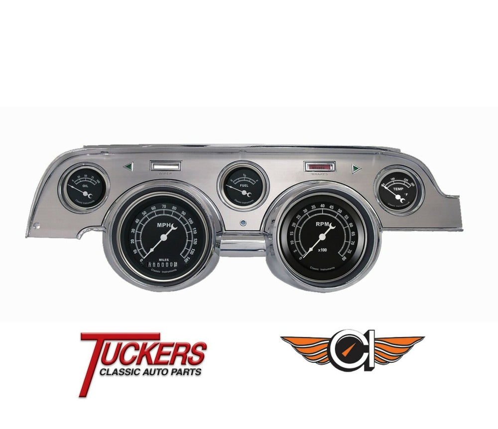 TRADTNL MUSTANG 67-68 5 GAUGE BR AL