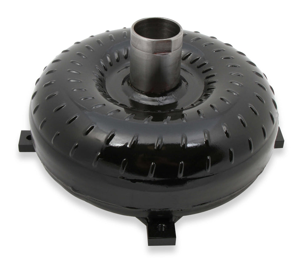 10 Inch Diameter Torque Converter With 11-7/16 Inch Bolt Pattern 2800-3200 RPM Stall Transmission C4 Pan Filled Hays