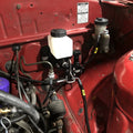 Chase Bays 85-92 Mazda RX-7 FC Single Piston Brake Booster Delete Brake Line Relocation