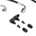 Chase Bays 94-01 Acura Integra / 92-00 Honda Civic (w/OE MC/LHD) Brake Line Relocation