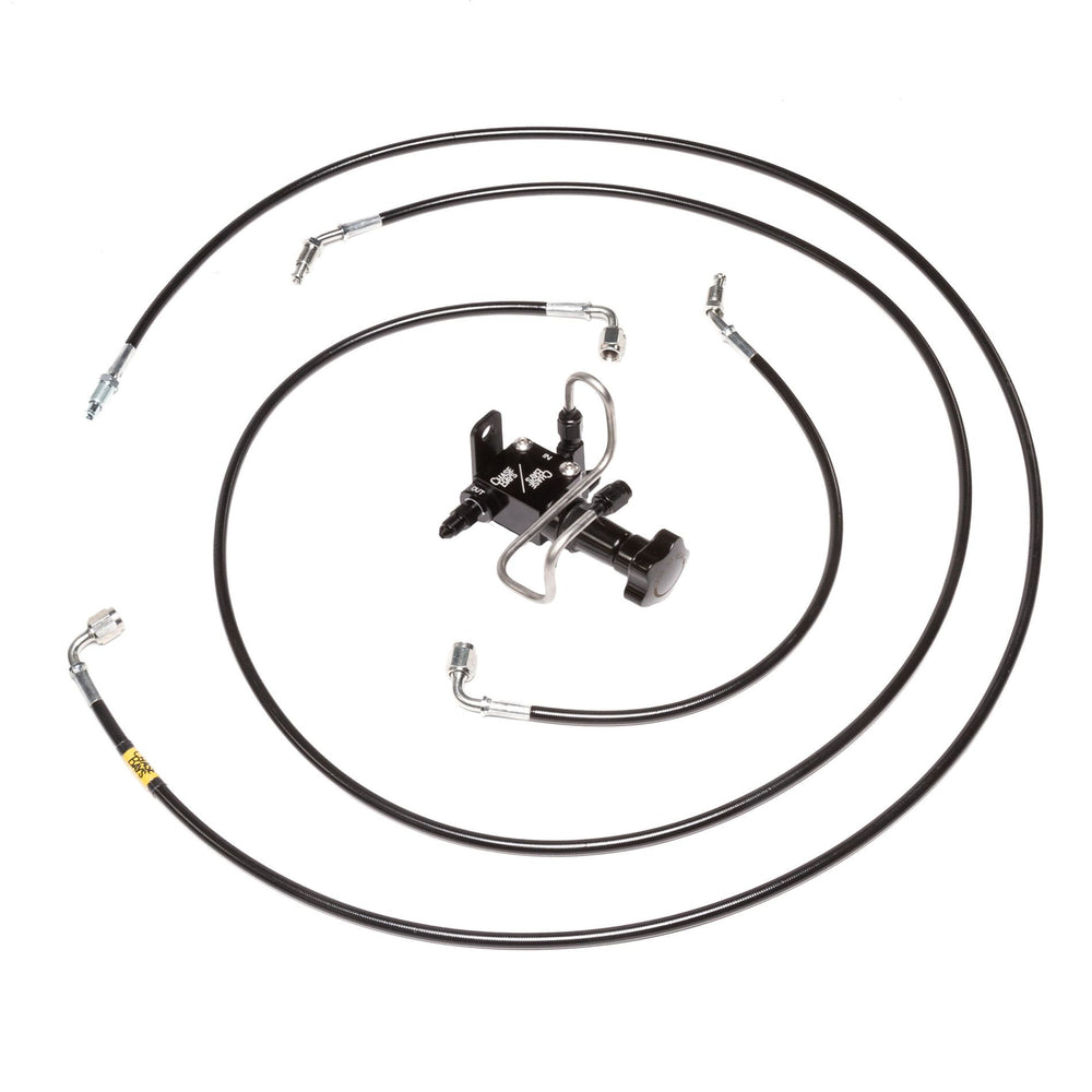 Chase Bays 88-02 Nissan S13/S14/S15 (RHD) Sngl Piston Brake Boost Delete InBay Brake Line Relocation