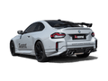 Akrapovic BMW M2 Coupe (G87) Rear Chopped Carbon Fiber Diffuser - Matte