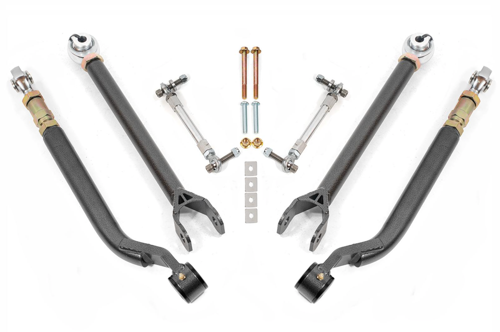 BMR 06-23 Dodge Charger Rear Suspension Kit For 15in Conversion Kit - Black Hammertone