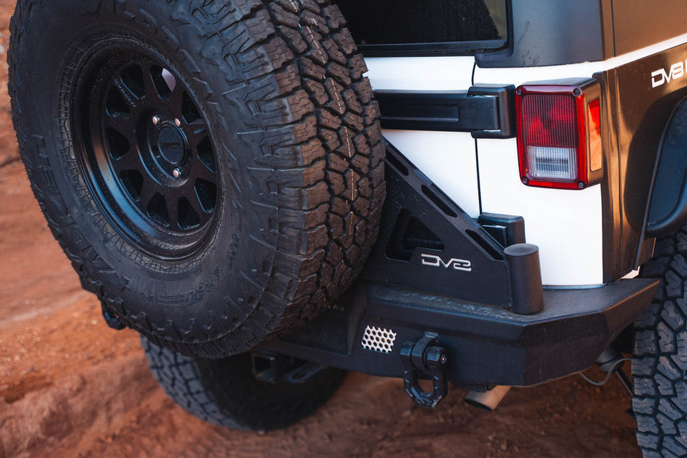 DV8 07-18 Jeep Wrangler (JK) Tire Carrier for MTO Bumper