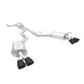 Stainless Works 20-24 Ford Explorer Catback - Black Tips