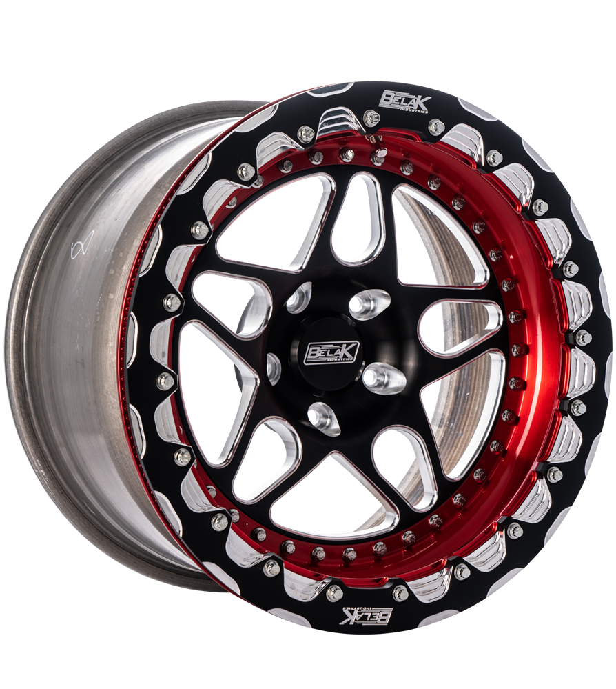 Belak 13x11 / 5in BS / 5x114.3 BP / High Pad / Series 3 Wheel - Double Beadlock