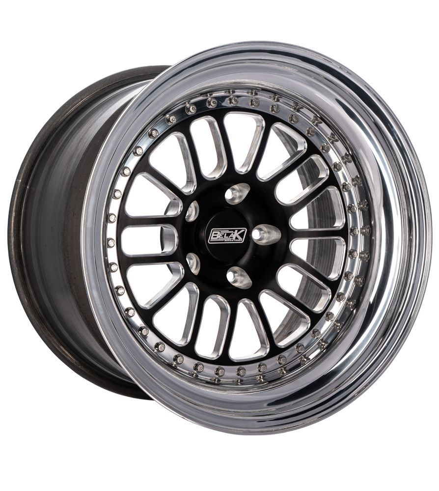 Belak 15x8 / 5in BS / 5x4.75 BP / High Pad / Series 2 Wheel - Single Beadlock