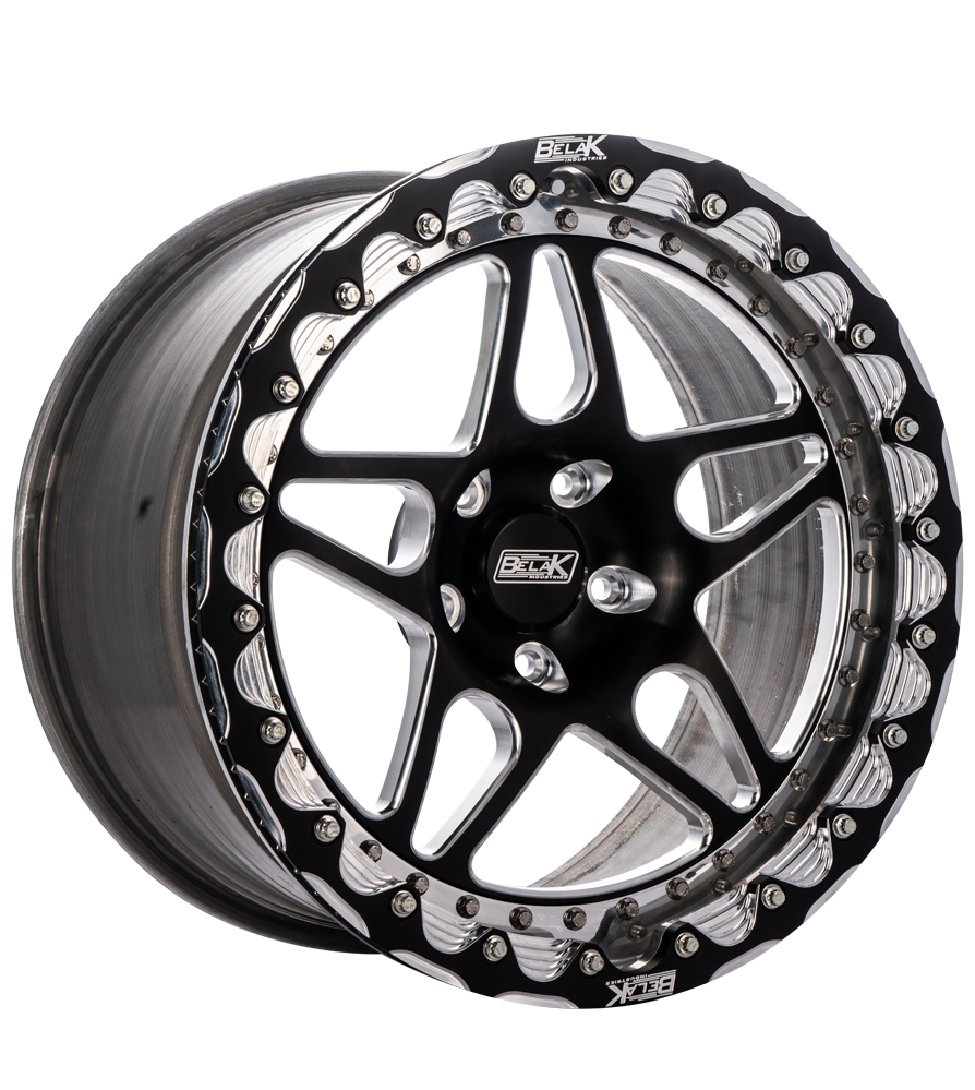 Belak 15x8 / 5in BS / 5x4.75 BP / High Pad / Series 3 Wheel - Single Beadlock
