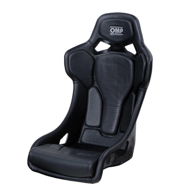 OMP RT Carbon Seat - Leather & Alcantara Black (FIA 8855-1999)