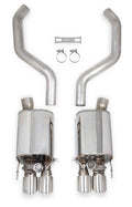 Axle-Back Exhaust System Fits 2006-2013 Z06 Corvette, Axle-Back 304 Stainless Steel 3-Inch Exhaust W, Dual Mode (Npp) Mufflers Hooker BlackHeart